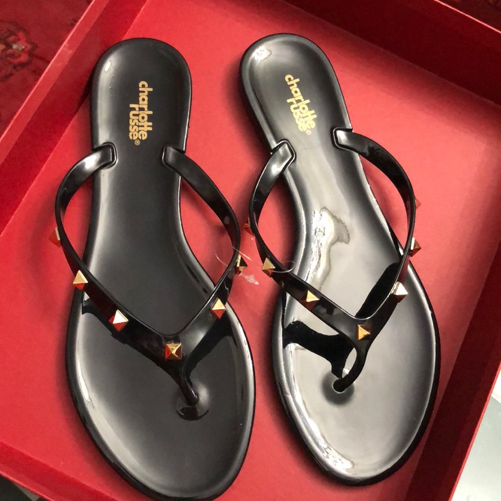 NEW CHARLOTTE RUSSE SANDALS SIZE 8 - Picture 2 of 5